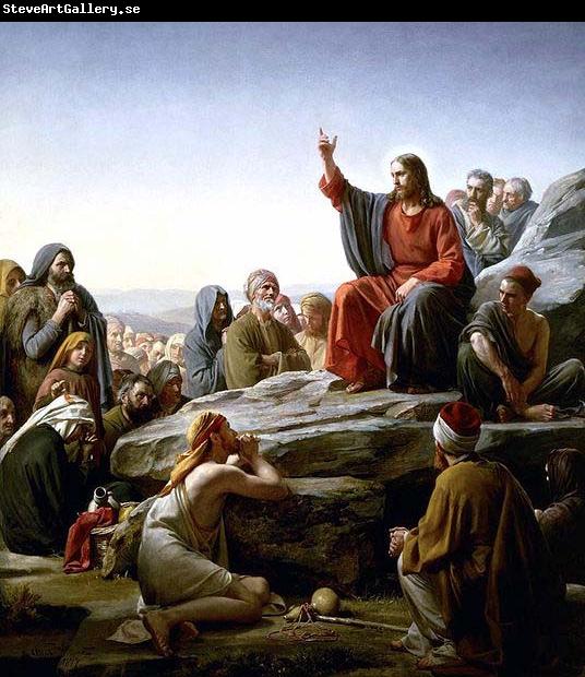 Carl Heinrich Bloch The Sermon on the Mount by Carl Heinrich Bloch